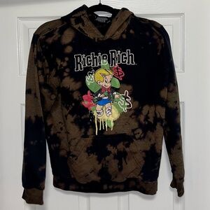 Richie Rich Brown Tie-Dye Sweatshirt